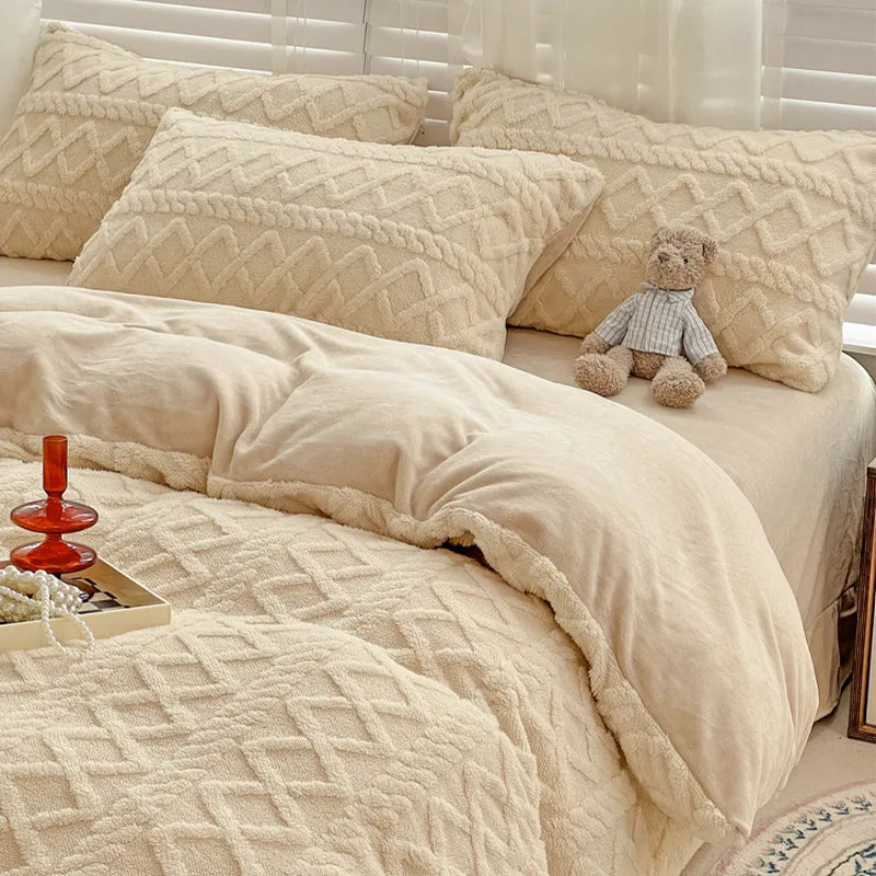The Fleece 3 Piece Duvet Set