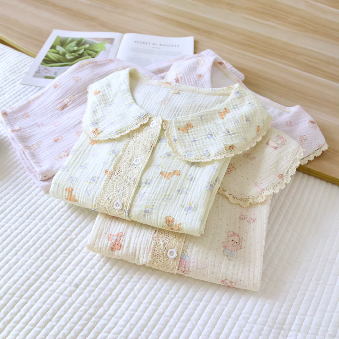 Luna Night - 100% Muslin Cotton Pajama