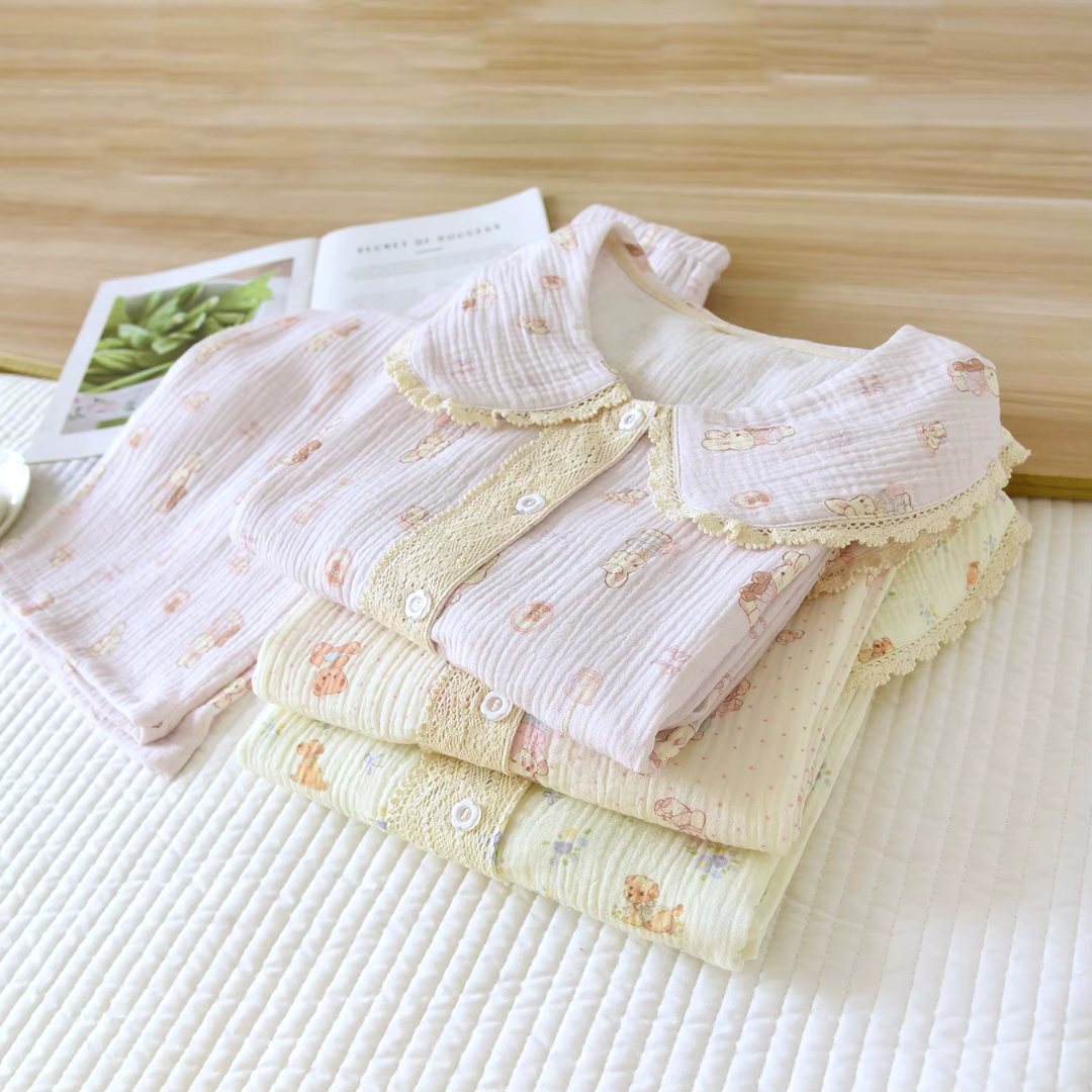 Luna Night - 100% Muslin Cotton Pajama