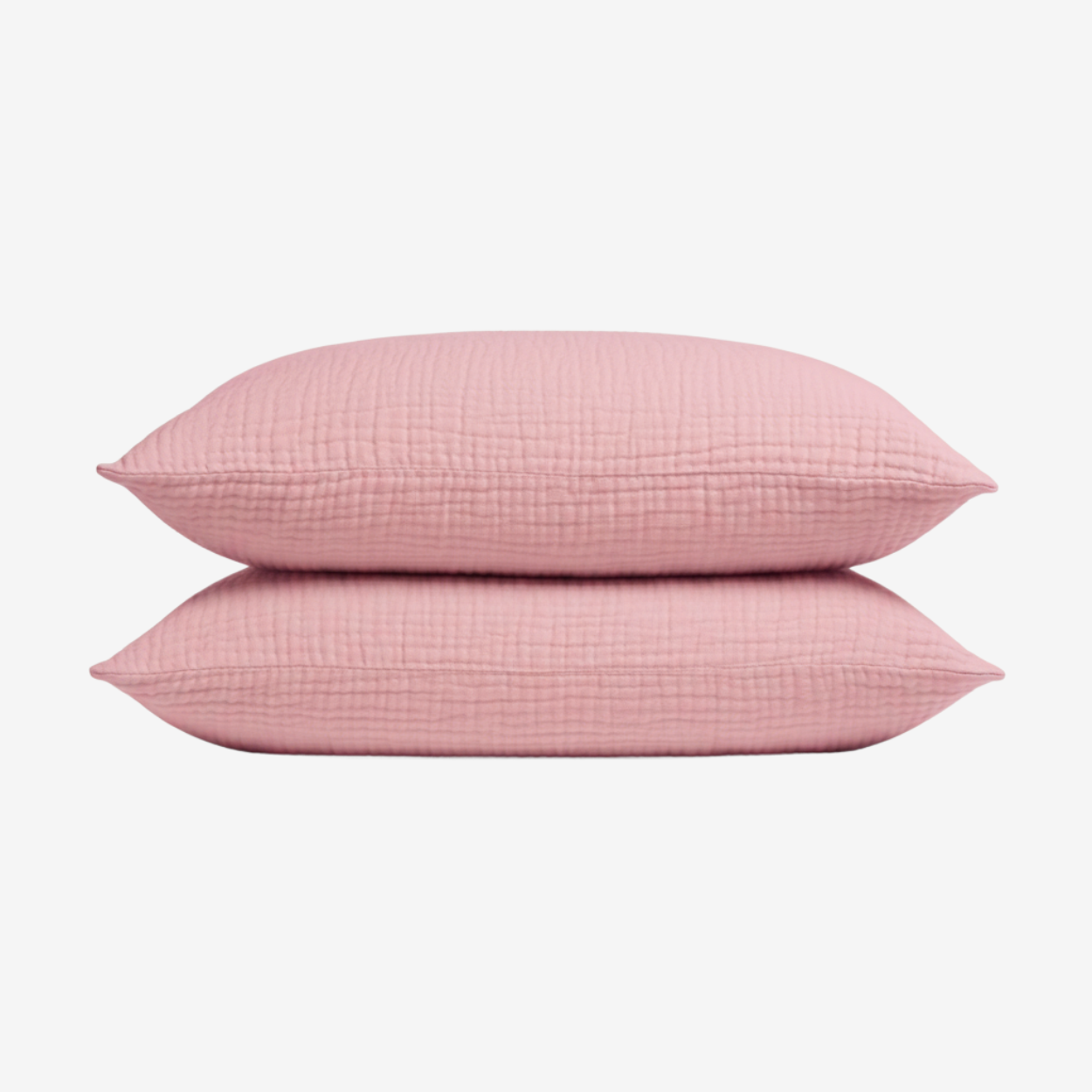 Muslin Cotton Pillowcase Set (2 Pcs)