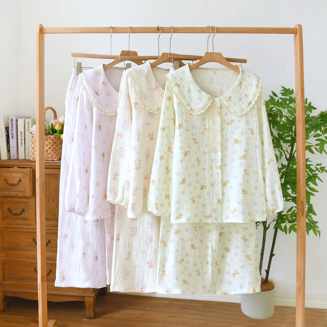 Luna Night - 100% Muslin Cotton Pajama