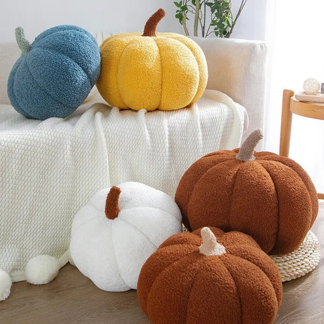 The Fleece Pumpkin Pillow