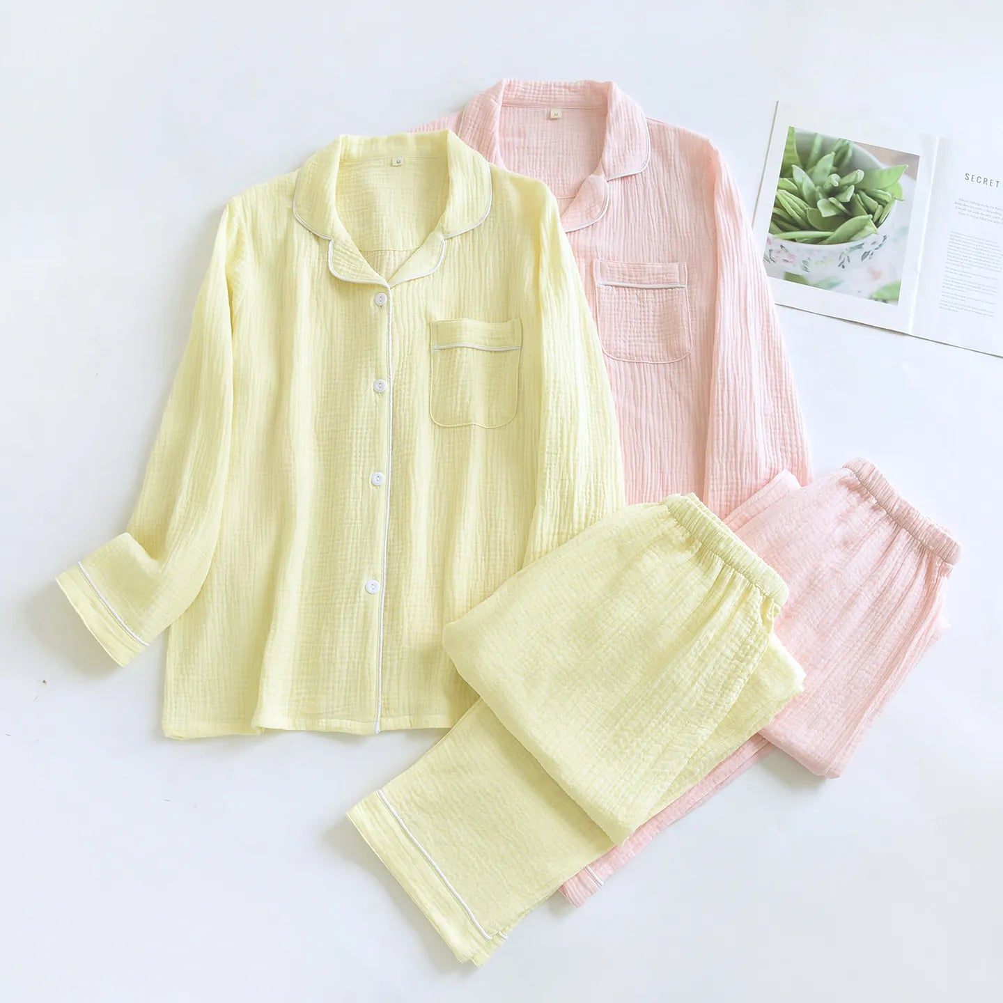 Lara - 100% Muslin Cotton Pajama