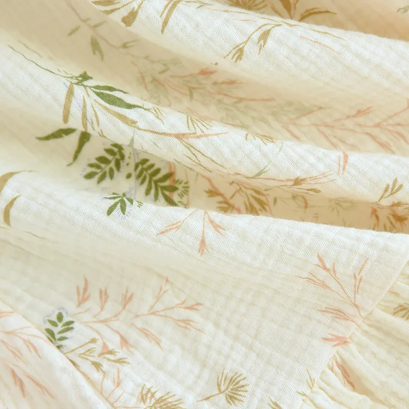 The Bloom Nightdress - 100% Muslin Cotton