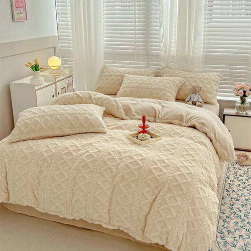 The Fleece 3 Piece Duvet Set