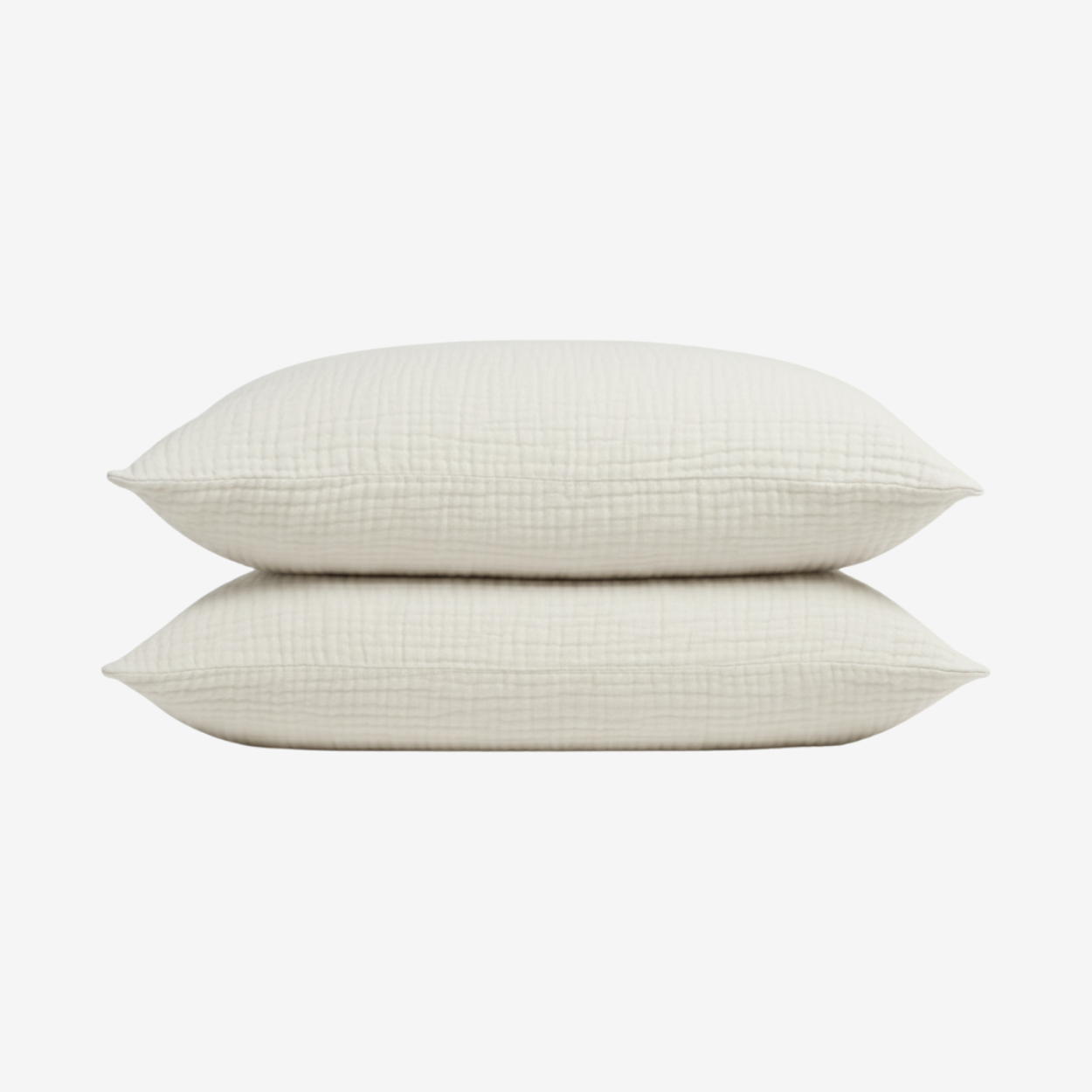 Muslin Cotton Pillowcase Set (2 Pcs)