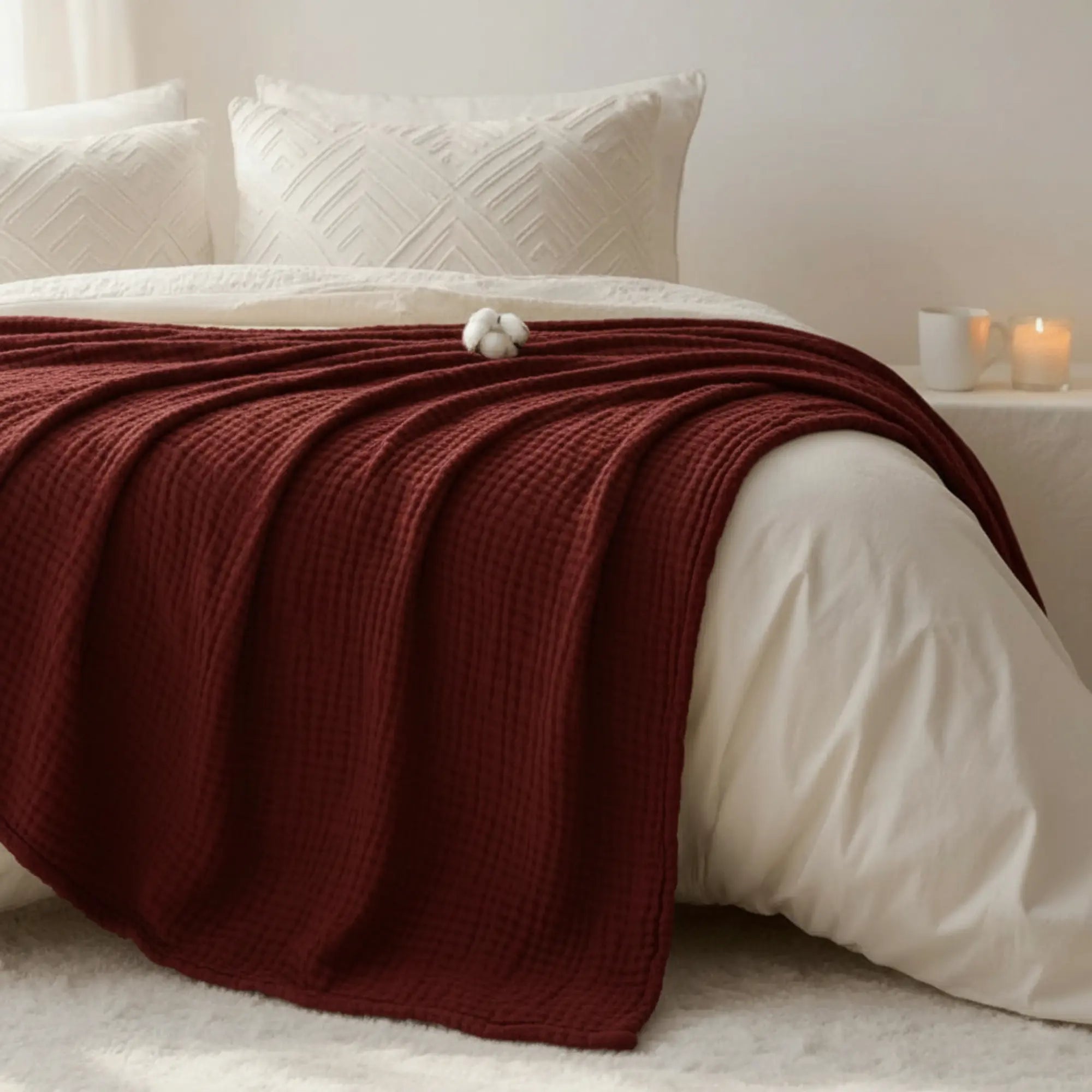 The Monogrammed Muslin Blanket - 100% Muslin Cotton (B1G1)