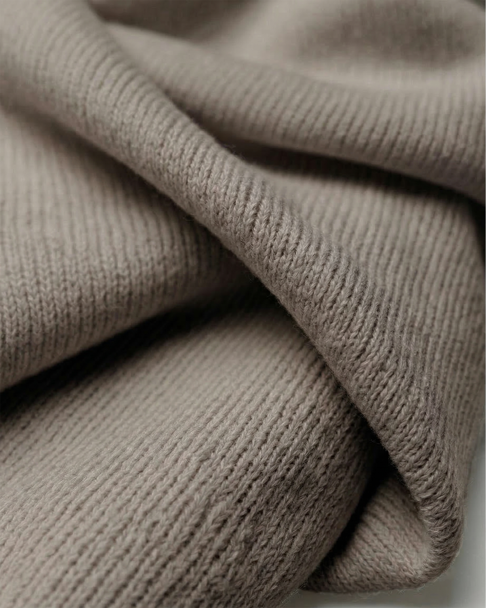 The Knitted Fleece Shawl