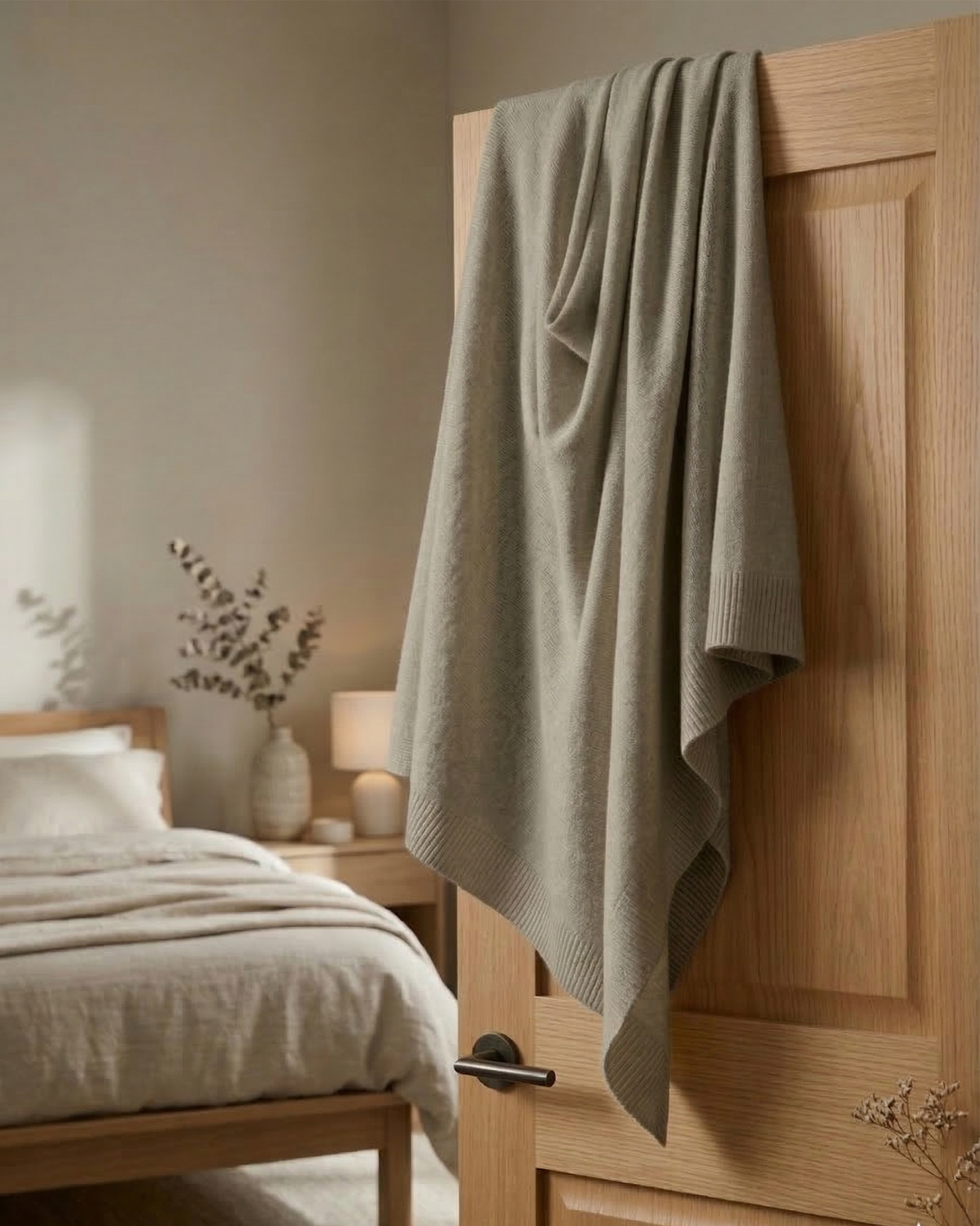 The Knitted Fleece Shawl