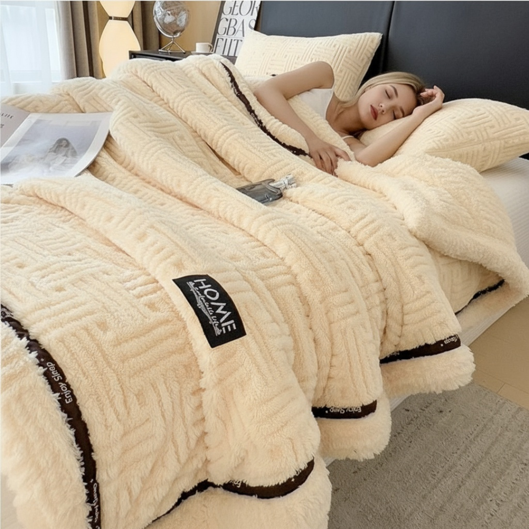 The Fleece Coral Blanket