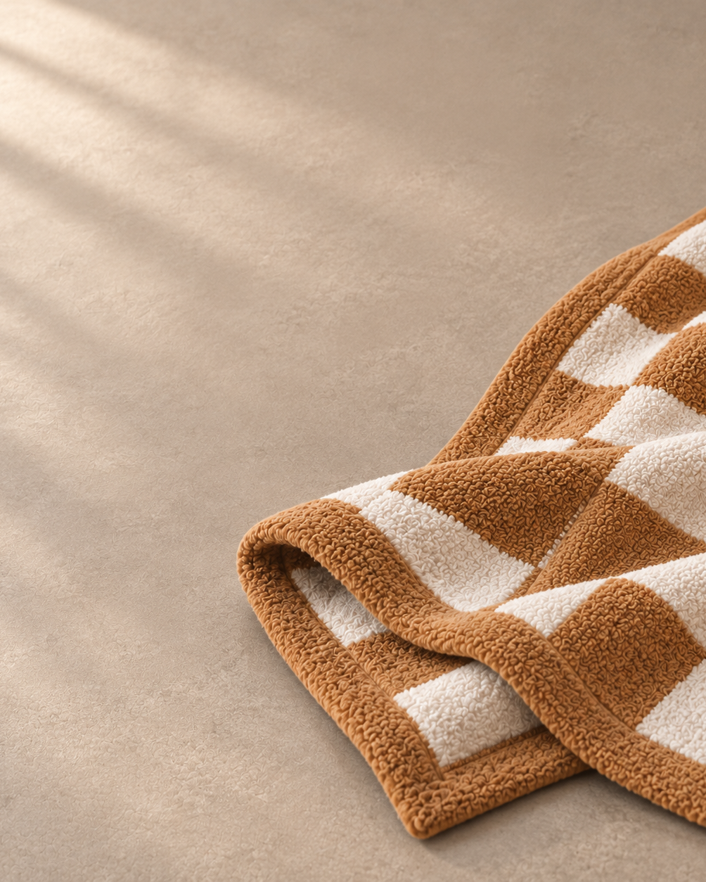 The Fleece Checkerboard Throw