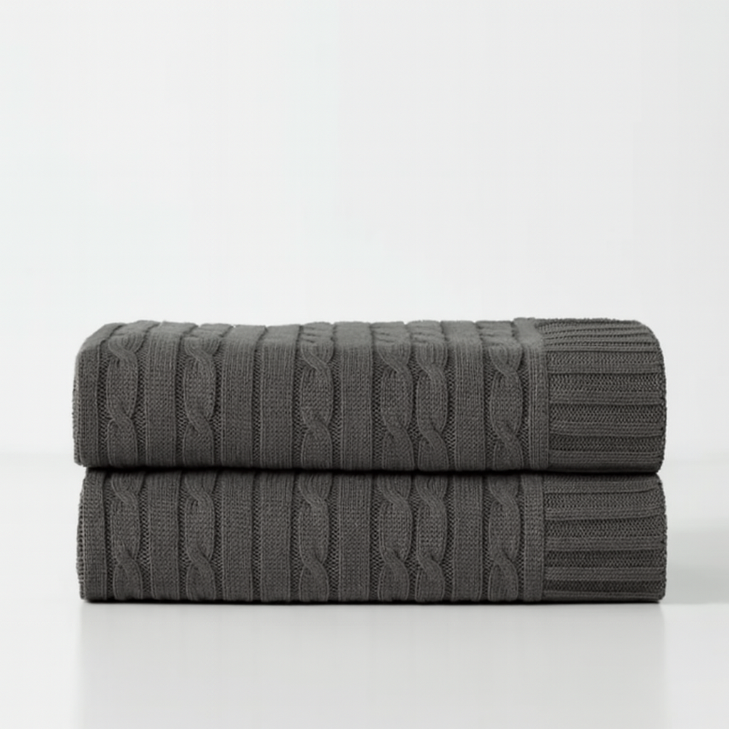 The Knitted Blanket - 100% Cotton