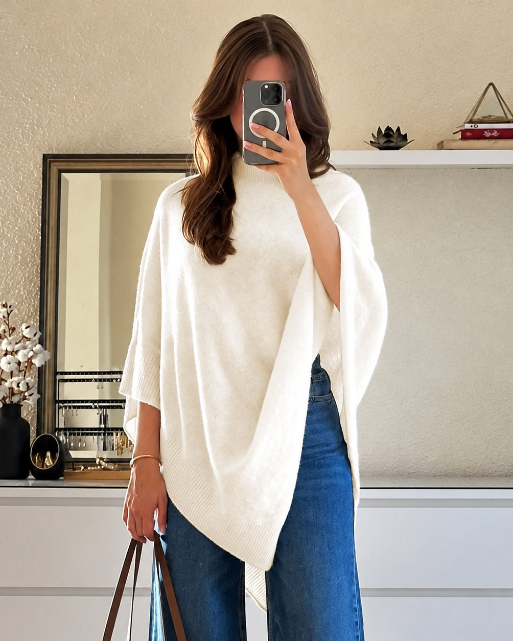 The Fleece Light Poncho
