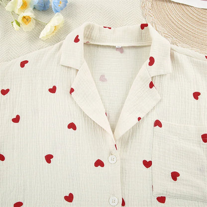 The Blush – 100% Muslin Cotton Pajama