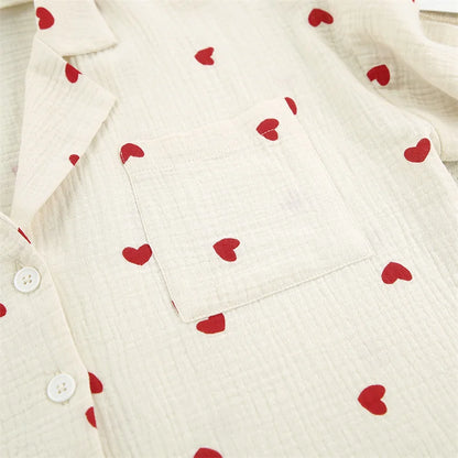 The Blush – 100% Muslin Cotton Pajama