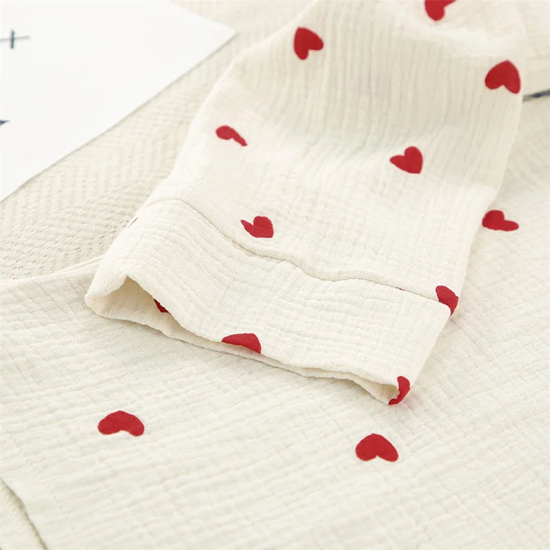 The Blush – 100% Muslin Cotton Pajama