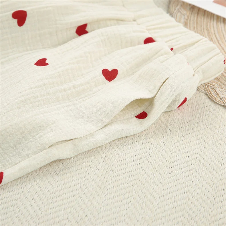 The Blush – 100% Muslin Cotton Pajama