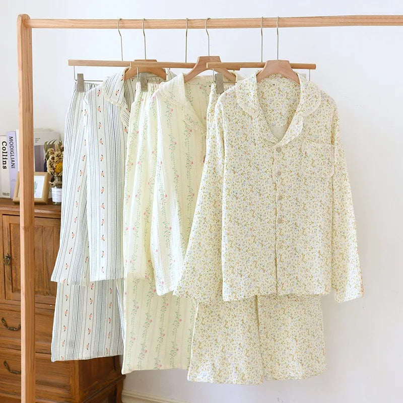 The Bloom - 100% Muslin Cotton Pyjama