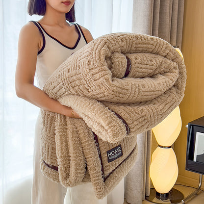 The Fleece Coral Blanket
