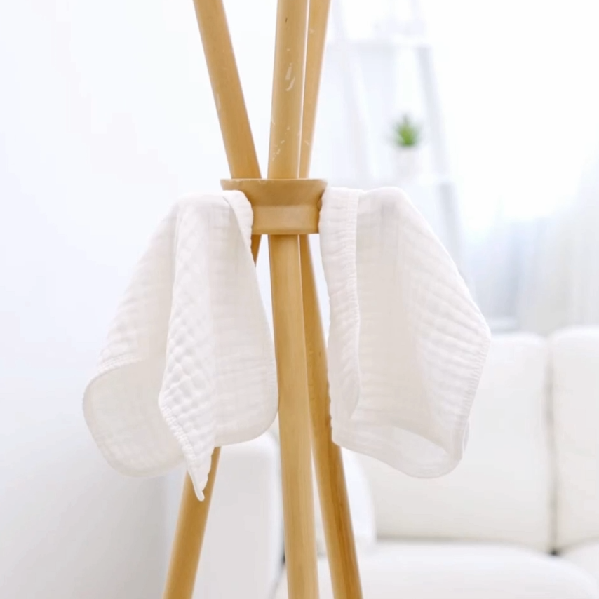 The Muslin Burp Cloths - 100% Muslin Cotton