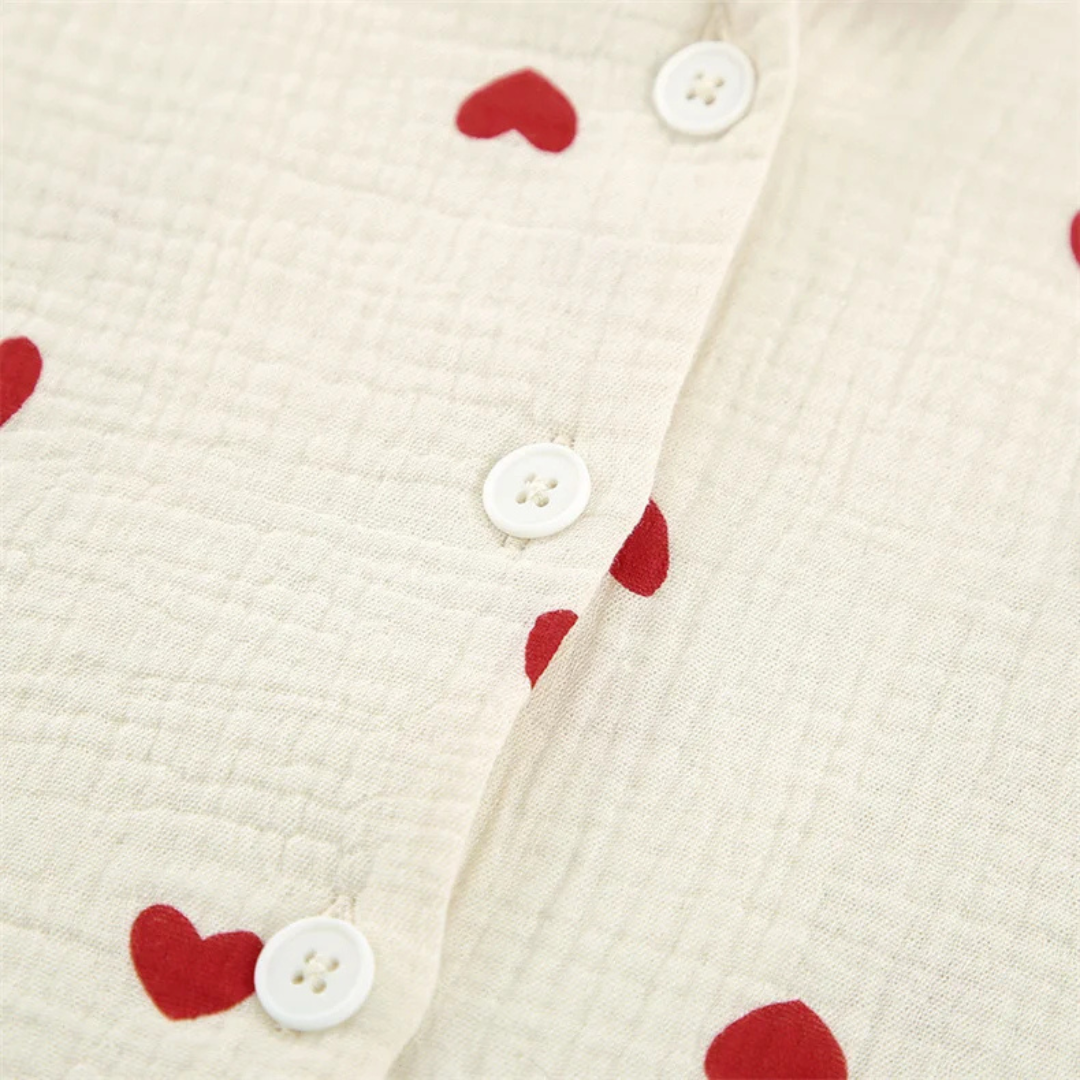 The Blush – 100% Muslin Cotton Pajama