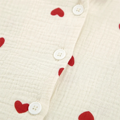 The Blush – 100% Muslin Cotton Pajama