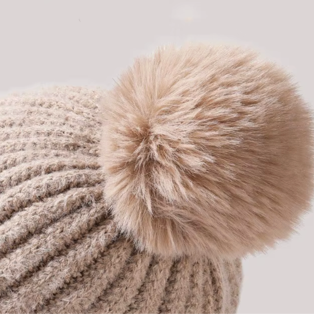 The Knitted Fleece Beanie