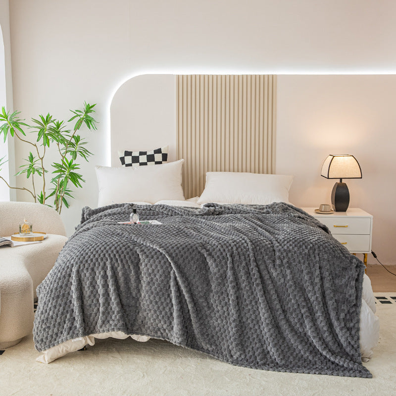 The Quilted Fleece Blanket