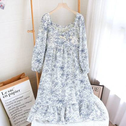 The Bloom Nightdress - 100% Muslin Cotton