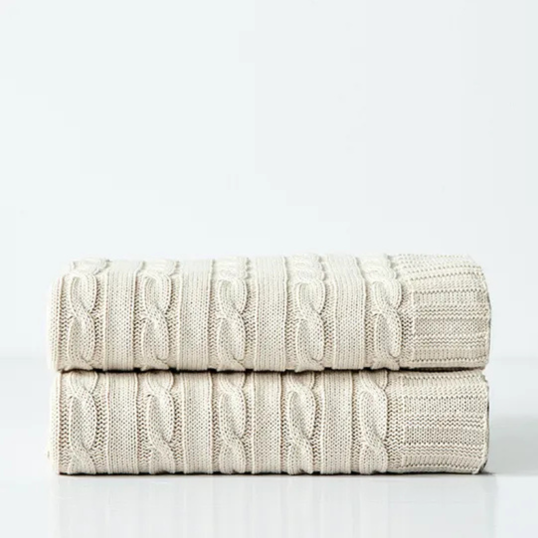 The Knitted Blanket - 100% Cotton