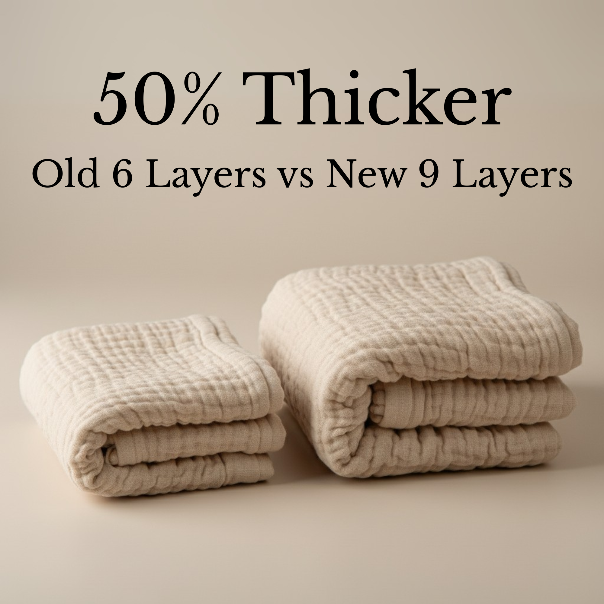 The New Winter Muslin Blanket - 100% Muslin Cotton (B1G1)