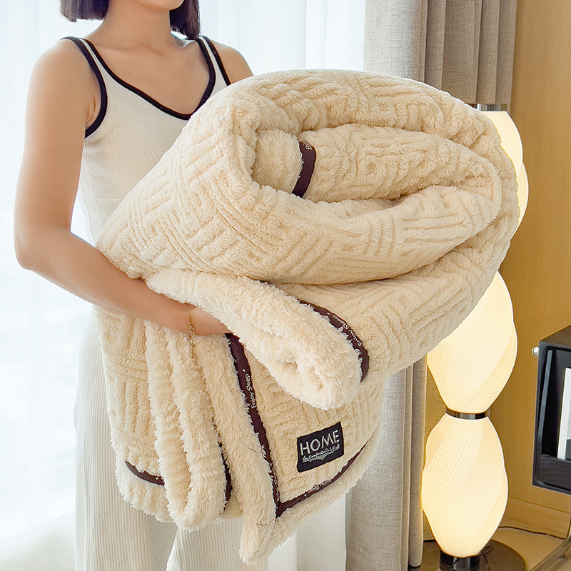 The Fleece Coral Blanket