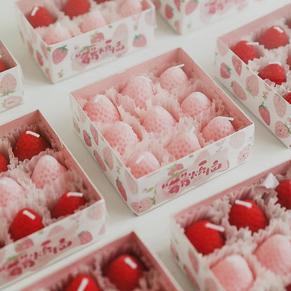 The Scented Strawberry Candles