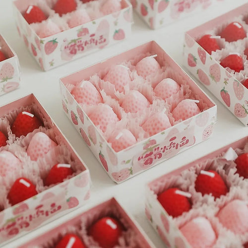The Scented Strawberry Candles