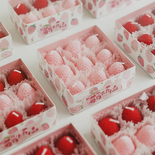The Scented Strawberry Candles