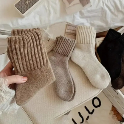 The Kintted Fleece Socks
