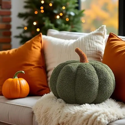 The Fleece Pumpkin Pillow
