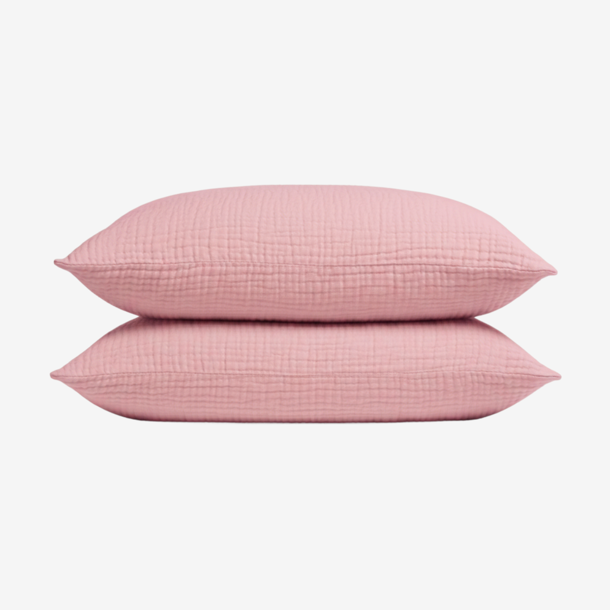 Muslin Cotton Pillowcase Set (2 Pcs)