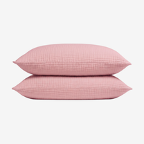 Muslin Cotton Pillowcase Set (2 Pcs)