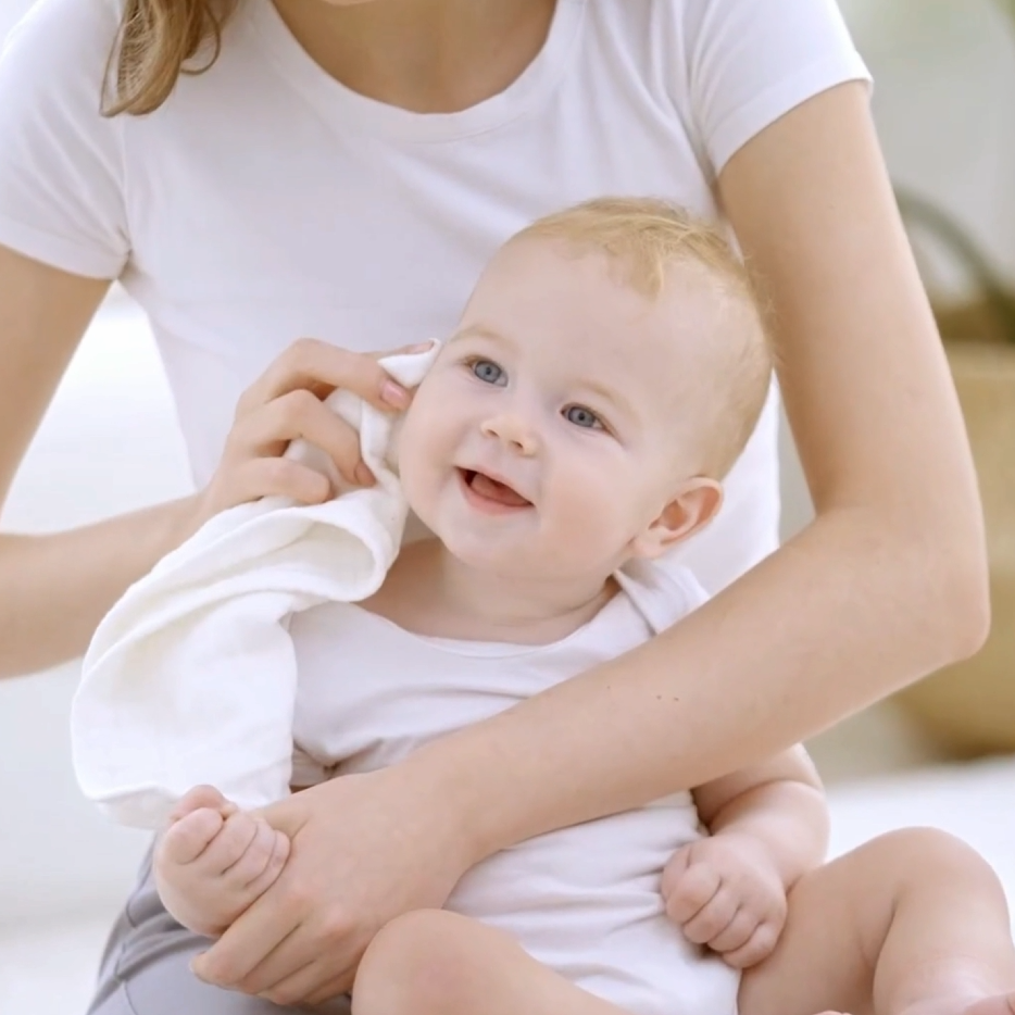 The Muslin Burp Cloths - 100% Muslin Cotton