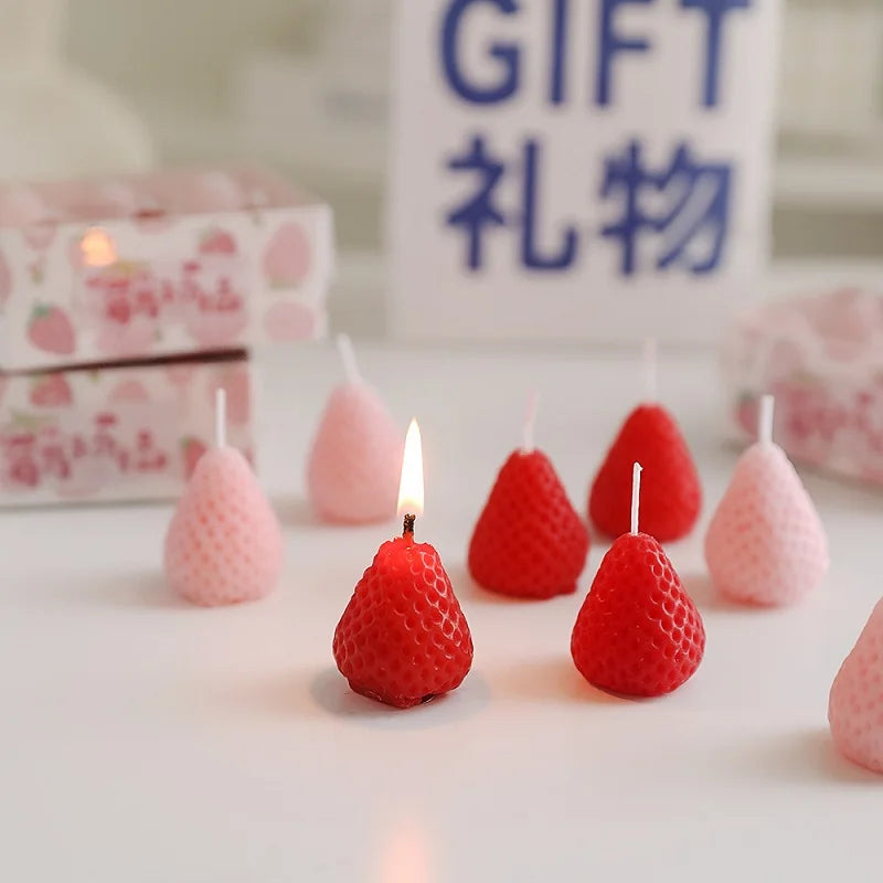 The Scented Strawberry Candles