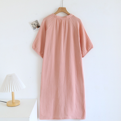 The Nightdress - 100% Muslin Cotton