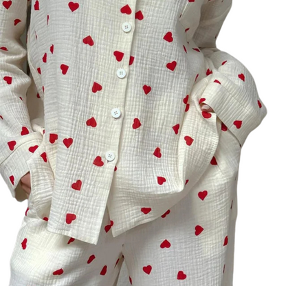 The Blush – 100% Muslin Cotton Pajama