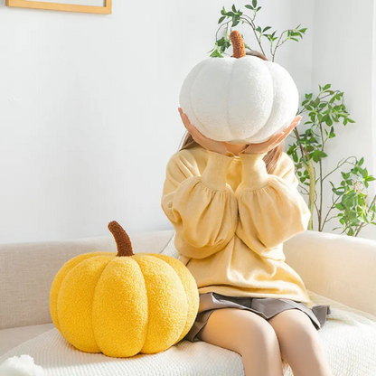 The Fleece Pumpkin Pillow