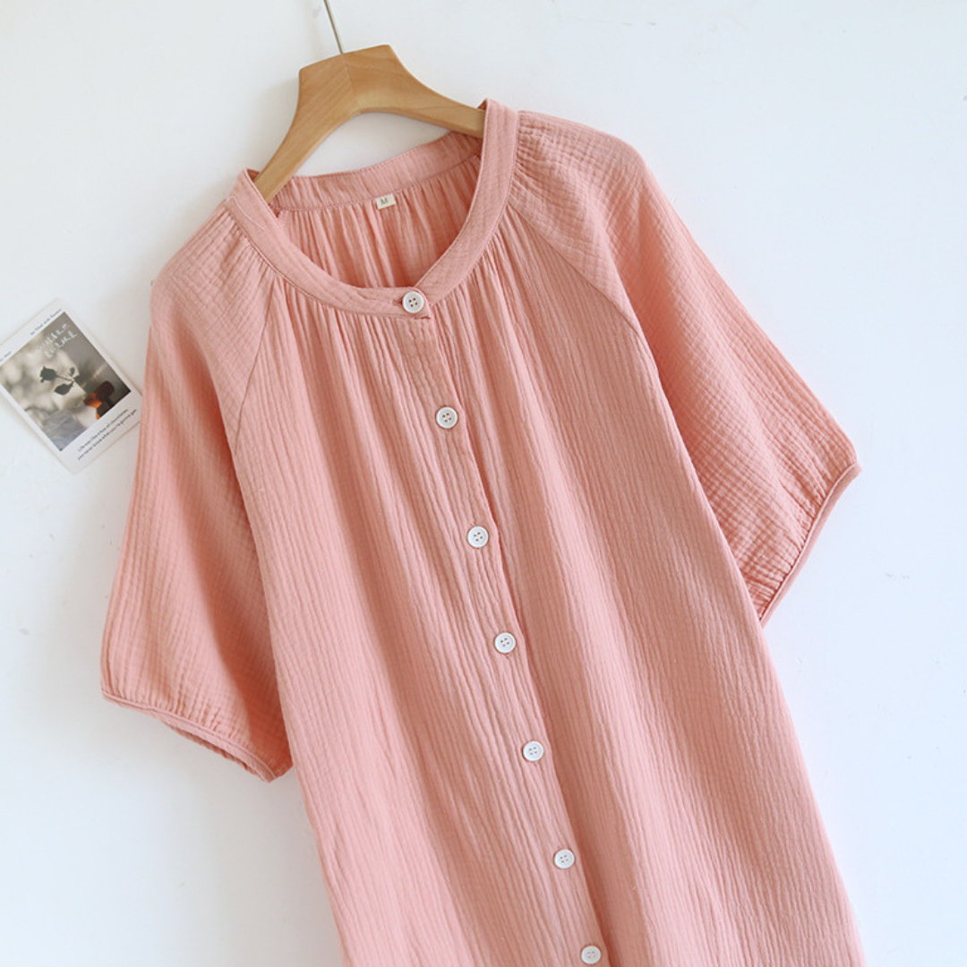 The Nightdress - 100% Muslin Cotton