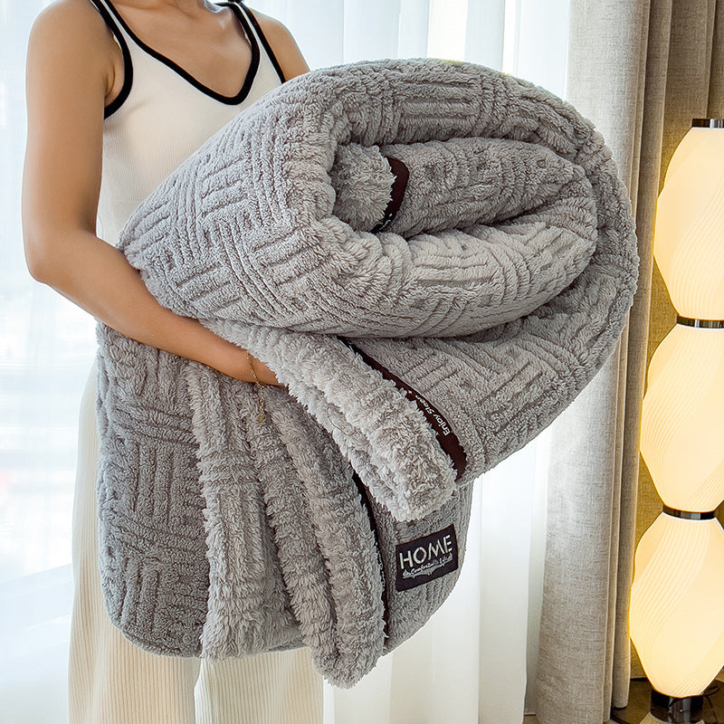 The Fleece Coral Blanket