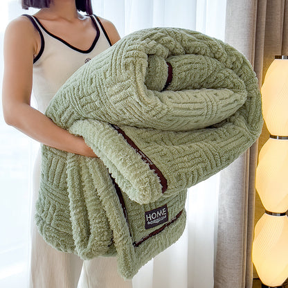 The Fleece Coral Blanket