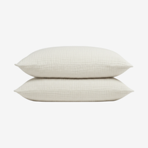 Muslin Cotton Pillowcase Set (2 Pcs)