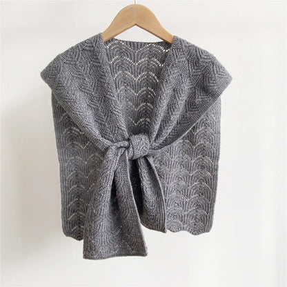Knitted Autumn Shawl