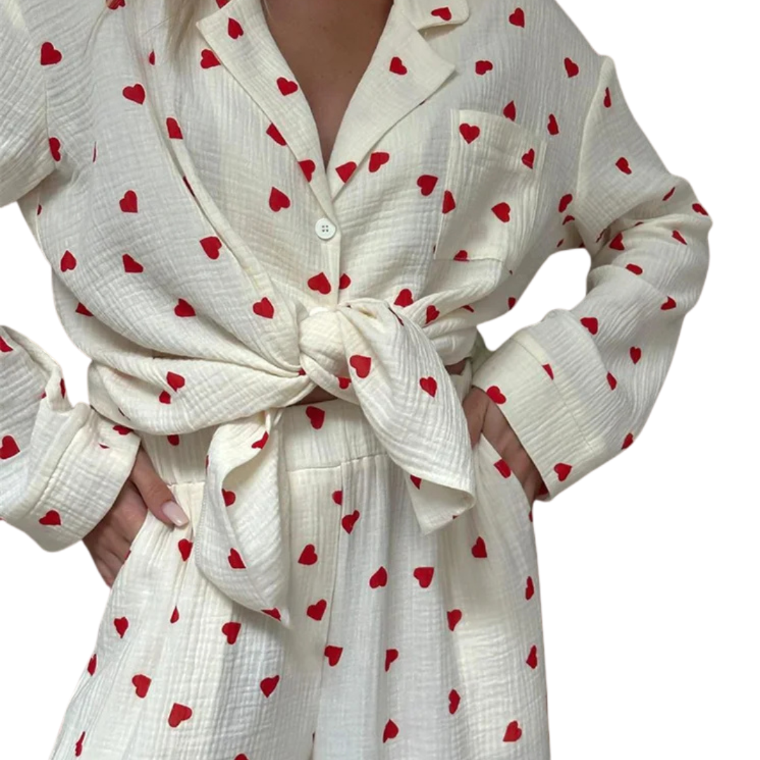 The Blush – 100% Muslin Cotton Pajama